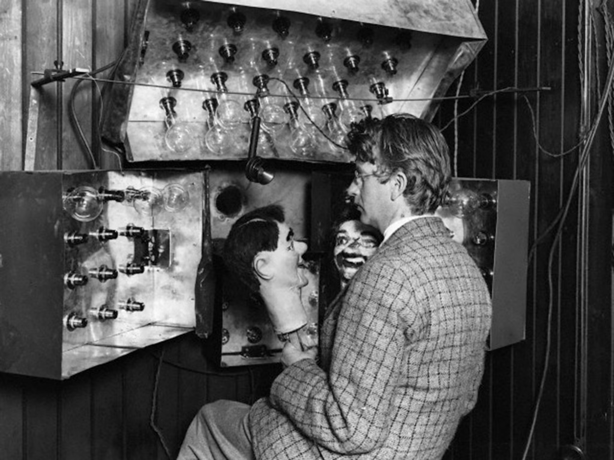 John Logie Baird and his creepy puppets